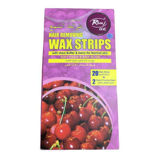 Rivaj Depilation Body Wax Strips Strawberry - Elite Cosmetics