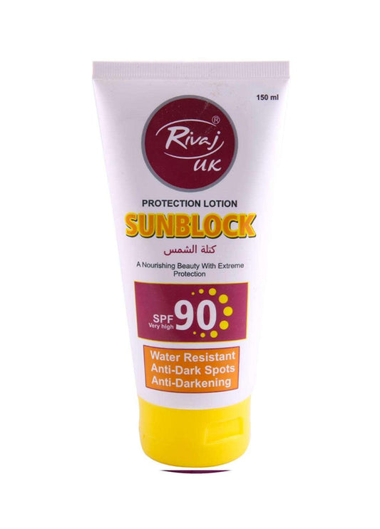 Rivaj Sunblock SPF90 120ml - Elite Cosmetics