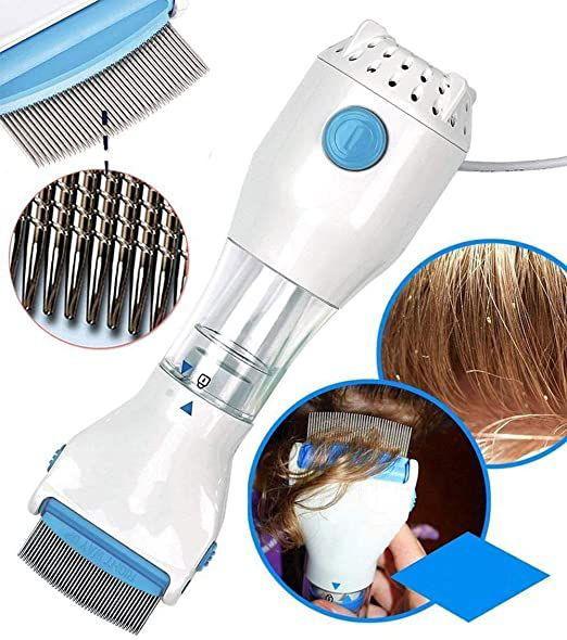 V Comb Anti-Lice Machine | Effective & Safe Electric Lice Removal Comb - Elite Cosmetics