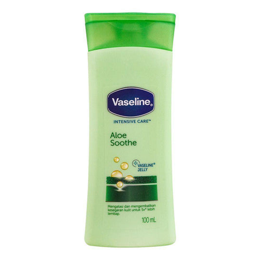 Vaseline Lotion Aloe Soothe Green 100ml - Ultimate Hydration and Comfort - Elite Cosmetics