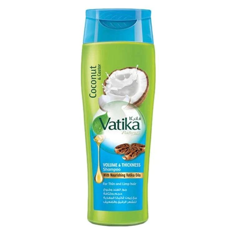 Vatika Coconut and Castor Volume & Thickness Shampoo 400ml - Elite Cosmetics