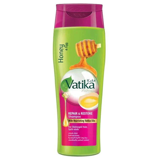 Vatika Honey and Egg Repair & Restore Shampoo 400ml - Elite Cosmetics