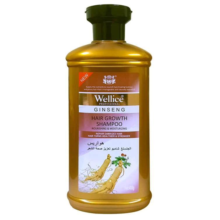 Wellice Ginseng Hair Growth Shampoo 400g - Elite Cosmetics