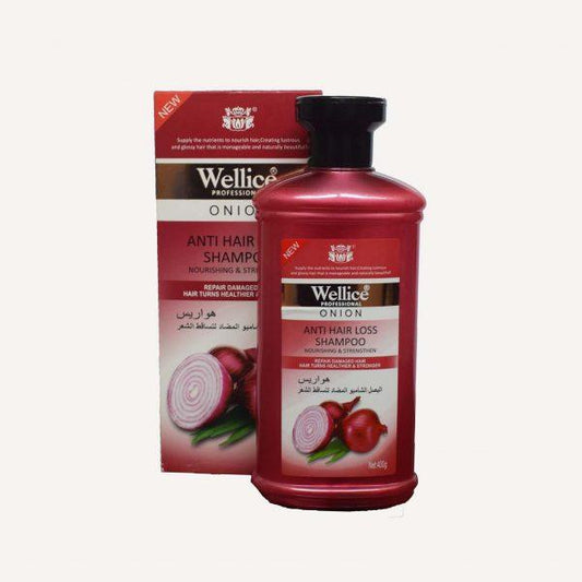 Wellice Onion Anti Hair Loss Shampoo - 400g - Elite Cosmetics