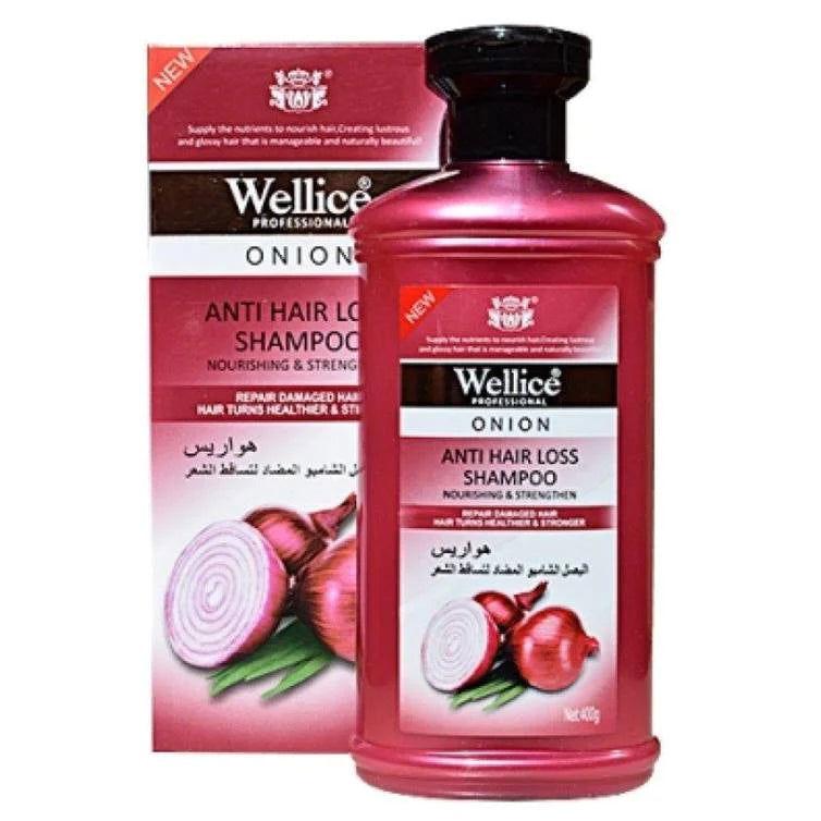 Wellice Onion Anti Hair Loss Shampoo 400ml - Elite Cosmetics