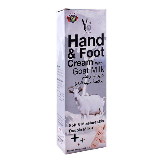 YC Hand & Foot Cream Whitening Cream With Goat Milk - 200ml - Elite Cosmetics