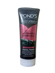 Ponds Activated Charcoal Bright Miracle Oil Control Face Wash 100ml