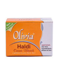 Olivia Haldi Creme Bleach: Lighten Hair and Enhance Skin’s Radiance with Turmeric Extract