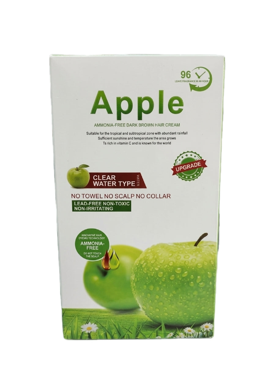 Apple hair color dark brown original elite cosmetics 