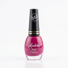 Medora 553 magenta berry nail paint elite cosmetics 