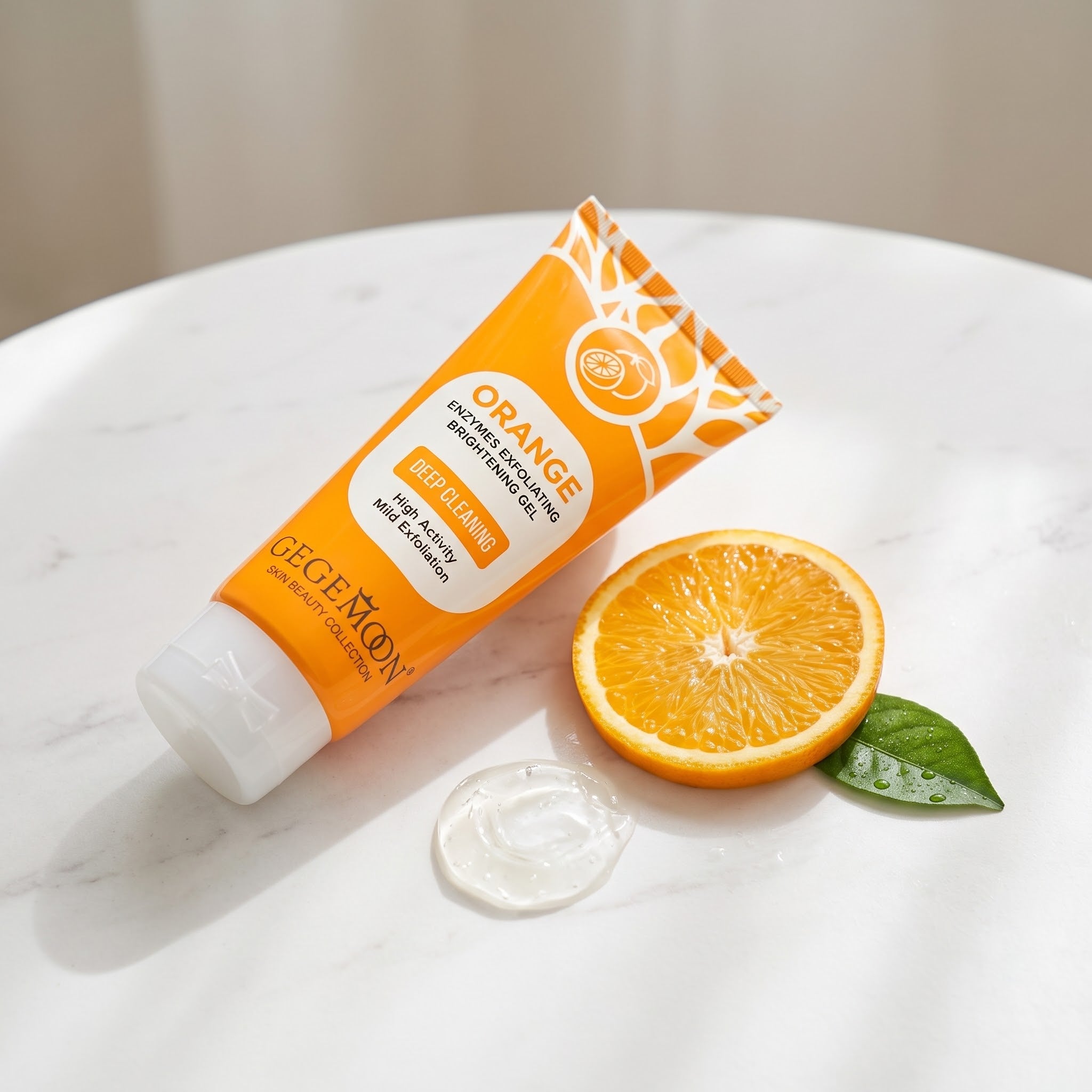 Enzyme orange exfoliating brightening gel elite cosmetics 