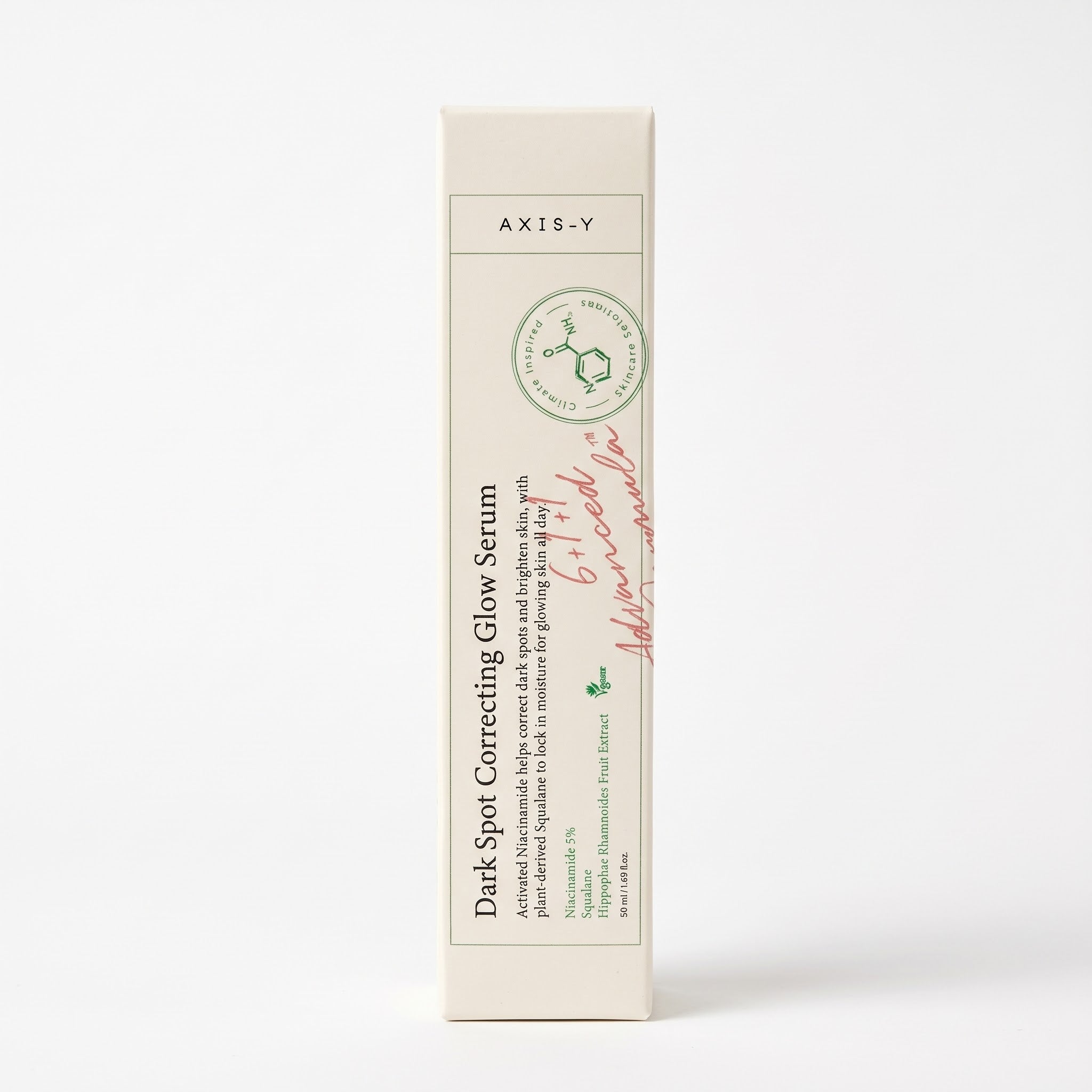 50ml pump tube of AXIS-Y Dark Spot Correcting Glow Serum.