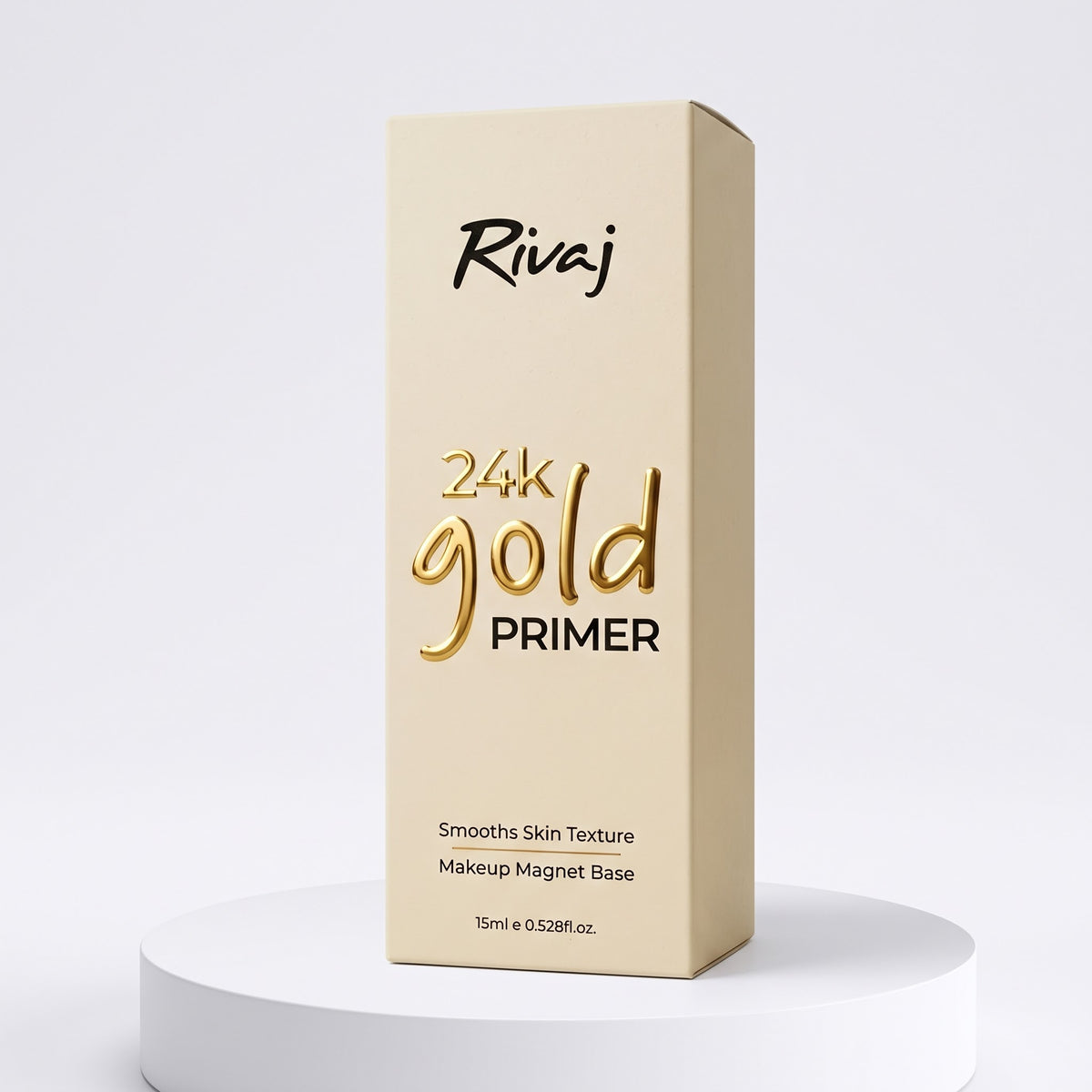 Rivaj 24k gold primer elite cosmetics 