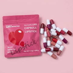 LMG BROTHS 18 Colors Capsule Lipstick Set